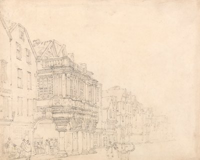 The Guildhall, Exeter by Thomas Girtin