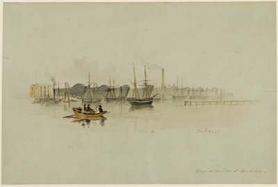 Drop on the Tees at Middlesbrough by Thomas H. Hair