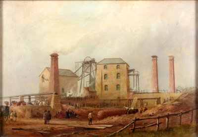 Hartley Colliery after the Disaster, 1869 by Thomas H. Hair