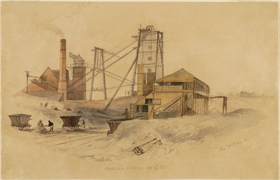 Hebburn Colliery, The C Pit by Thomas H. Hair