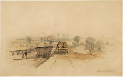 Whitwell Colliery by Thomas H. Hair