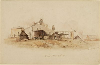 Whitworth Park Colliery by Thomas H. Hair