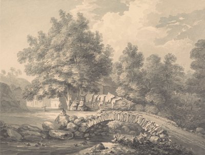 A Rustic Scene by Thomas Hearne