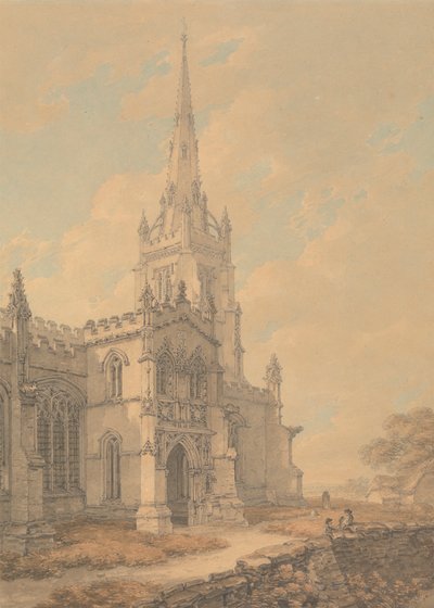 Thaxted Church, Essex by Thomas Hearne