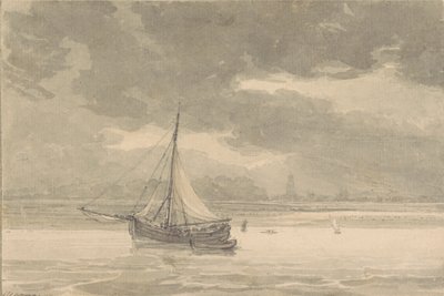 The Thames from the Ship Inn, Greenwich by Thomas Hearne