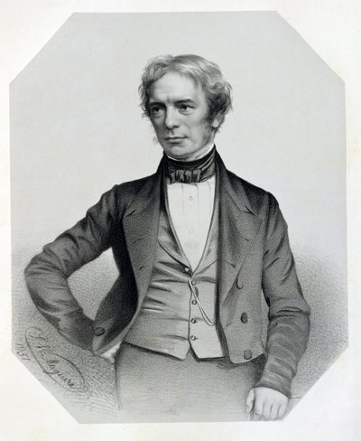 Michael Faraday, 1851 by Thomas Herbert Maguire