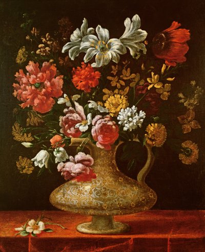 Still Life with Flowers by Thomas Hiepes