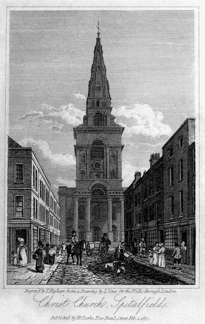 Christ Church, Spitalfields, London by Thomas Higham