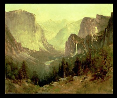 Hunting in Yosemite by Thomas Hill
