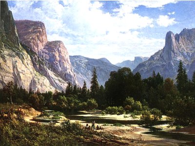 Piute Indians Resting by Thomas Hill