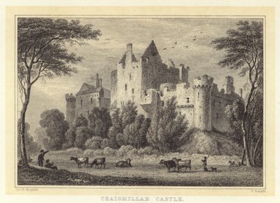 Craigmillar Castle by Thomas Hosmer (after) Shepherd