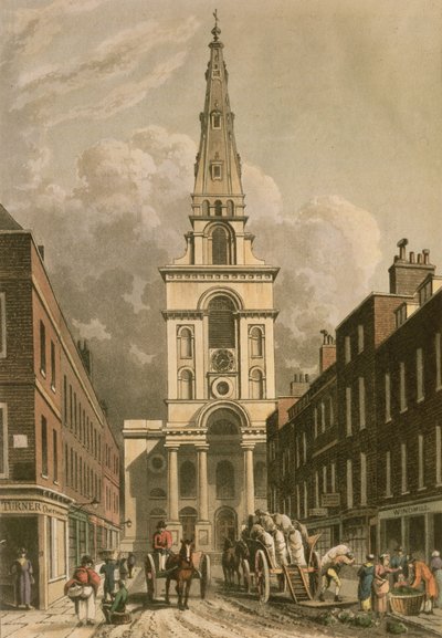 Christchurch, Spitalfields by Thomas Hosmer Shepherd