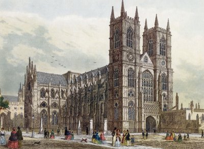 London: Westminster Abbey, c.1840 by Thomas Hosmer Shepherd