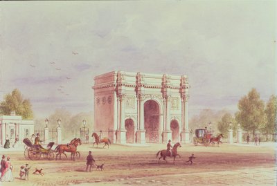 Marble Arch by Thomas Hosmer Shepherd