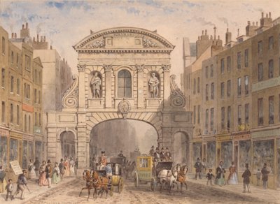 Temple Bar by Thomas Hosmer Shepherd