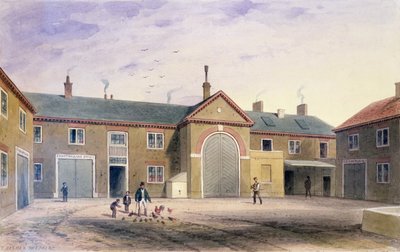The City Green Yard by Thomas Hosmer Shepherd