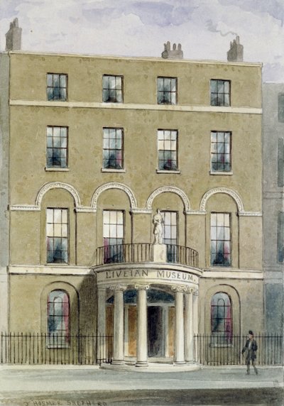 The Liverian Museum by Thomas Hosmer Shepherd