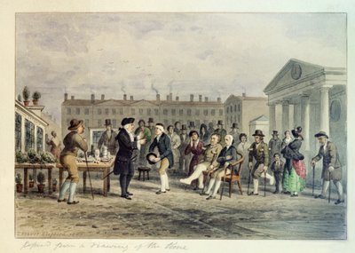 The Quack Doctor, 1857 by Thomas Hosmer Shepherd