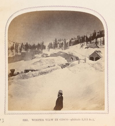 Winter View in Cisco by Thomas Houseworth