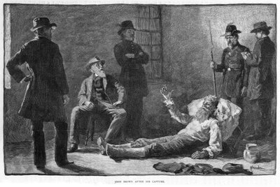 John Brown after his capture, 1859 by Thomas Hovenden