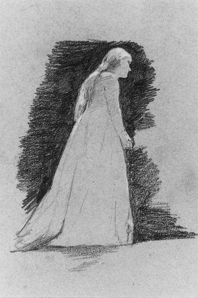 Standing Woman by Thomas Hovenden
