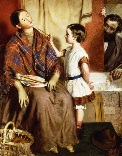 A First Attempt, 1860 by Thomas John Hughes