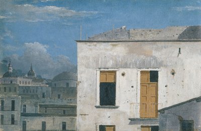 Buildings in Naples, 1782 by Thomas Jones