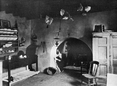 A Farm Kitchen, Orkney, Scotland by Thomas Kent