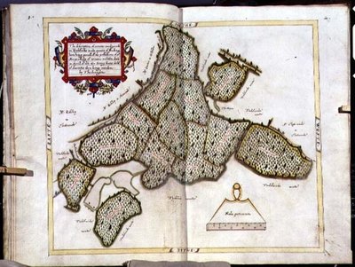 Map of Tingewick in Buckinghamshire by Thomas Langdon