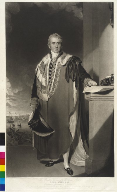1st Earl Amherst Amherst by Thomas Lawrence