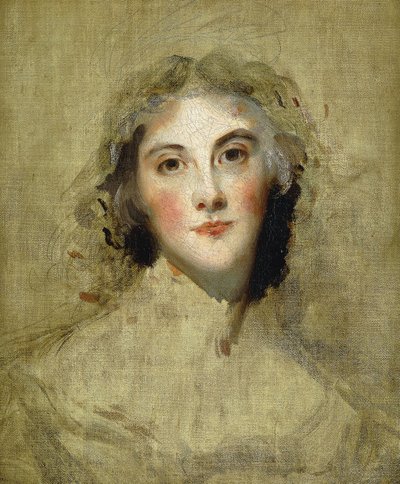 Head of a Lady by Thomas Lawrence