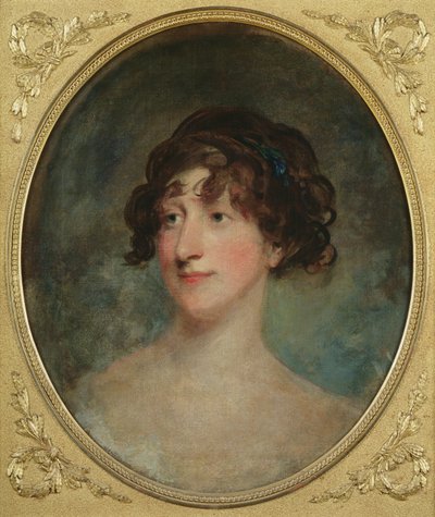 Head of the woman by Thomas Lawrence