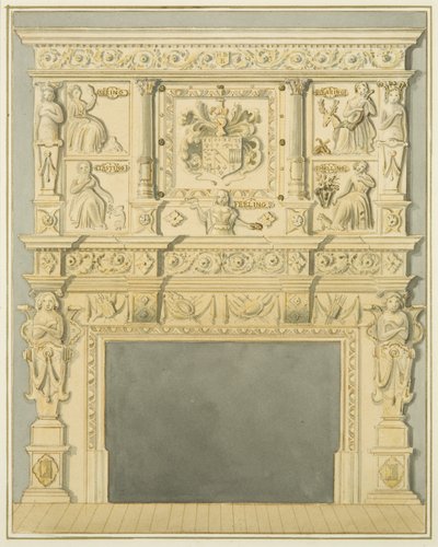 Chimneypiece by Thomas Leeson the Elder Rowbotham