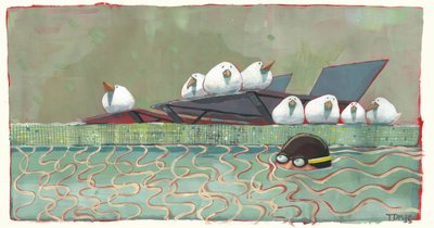Pool Birds by Thomas MacGregor