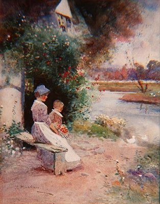 Watching Ducks by Thomas Mackay