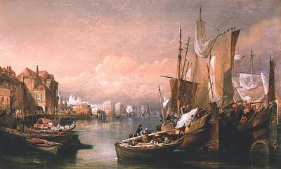 The Thames at Greenwich by Thomas Miles Richardson