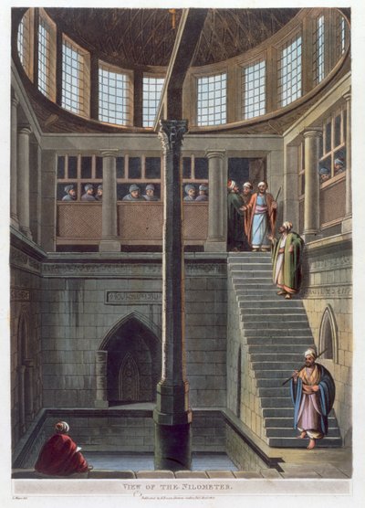 View of the Nilometer, Cairo, Egypt, 1802 by Thomas Milton