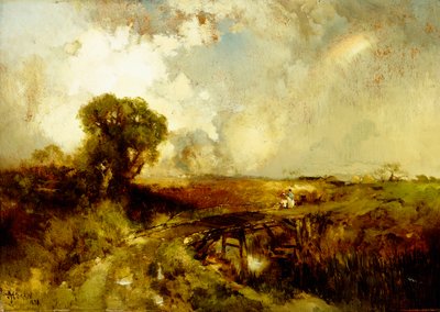 A Summer Shower by Thomas Moran