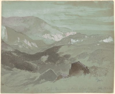 Cliffs of Ecclesbourne Near Hastings by Thomas Moran