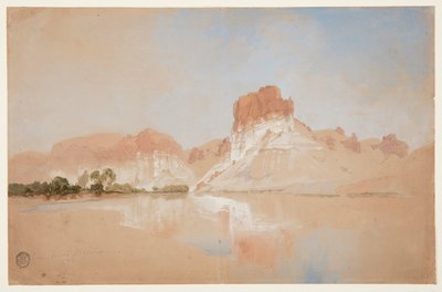 Green River, Wyoming Territory by Thomas Moran