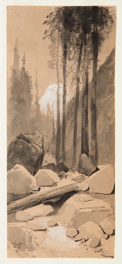 In the Yosemite Valley by Thomas Moran