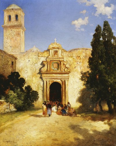 Maravatio, Mexico, 1912 by Thomas Moran