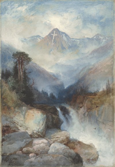 Mountain of the Holy Cross by Thomas Moran