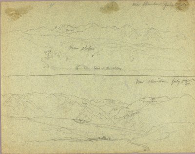 Near Sheridan, July 3rd, 1892 by Thomas Moran