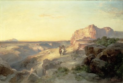 Red Rock Trail, South Utah, 1913 by Thomas Moran