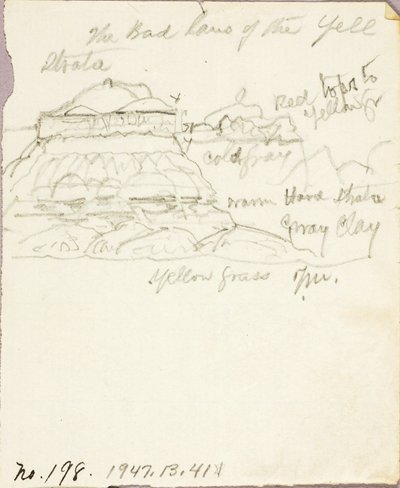 The Bad Lands of the Yellowstone by Thomas Moran