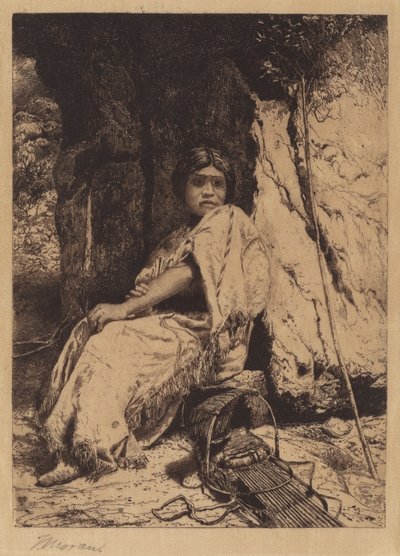 The Empty Cradle by Thomas Moran
