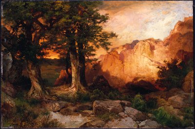 Western Sunset, 1897 by Thomas Moran