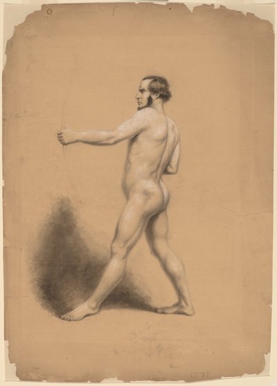 Archer, Nude Study by Thomas Nast