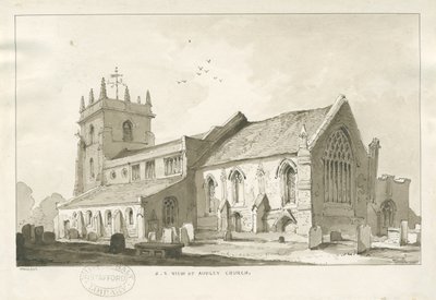 Audley Church by Thomas Peploe Wood